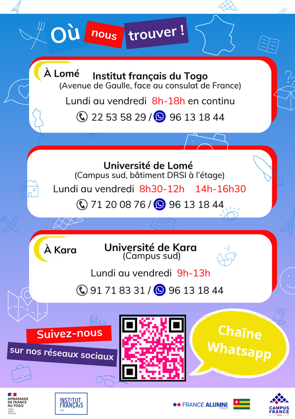 Adresses 3 espaces