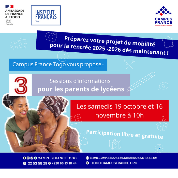 Sessions d'infos